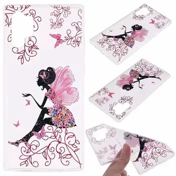 

Case For Samsung Note 10 Pro P20 Lite 19 Henna Paisley Mandala Soft TPU Blossom Floral Lace Flower Unicorn Cartoon Cute 20PCS