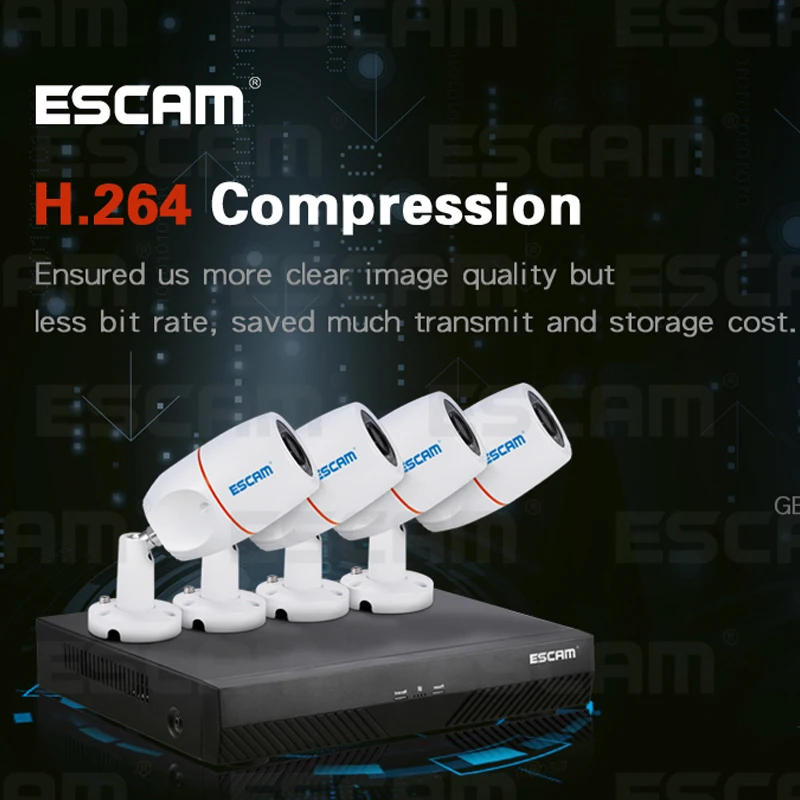 

Top Quality Factory Price ESCAM PNK405 Camera Kits