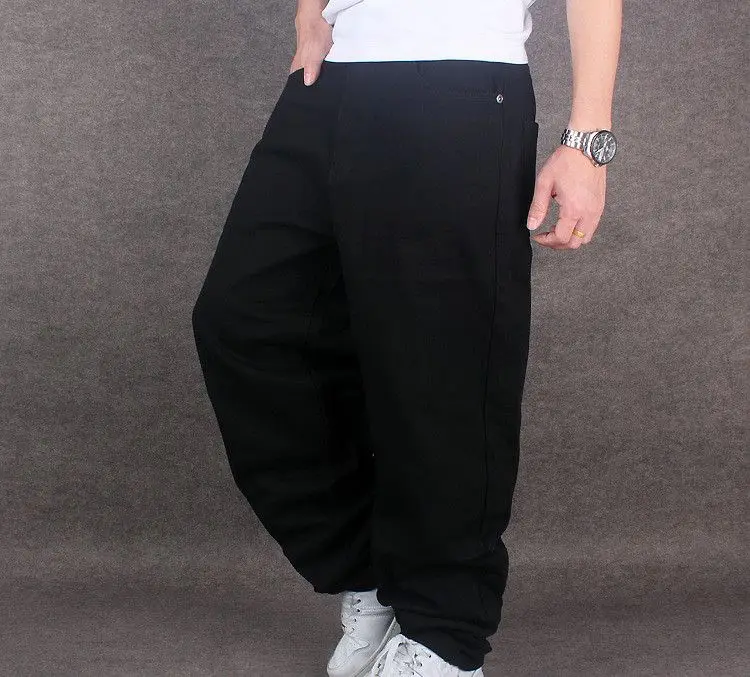 2019 Men Wide Leg Denim Pants Hip Hop black Casual jean trousers Baggy jeans for Rapper Skateboard Relaxed Jeans joggers 71805 2019 Men Wide Leg Denim Pants Hip Hop black Casual jean trousers Baggy jeans for Rapper Skateboard Relaxed Jeans joggers 71805