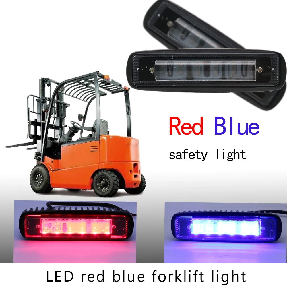 Kawell K1-1008 8W CREE Blue LED Forklift Safety Light Spot Light Warehouse Safe Warning Light 250LM 9V-60V LED 