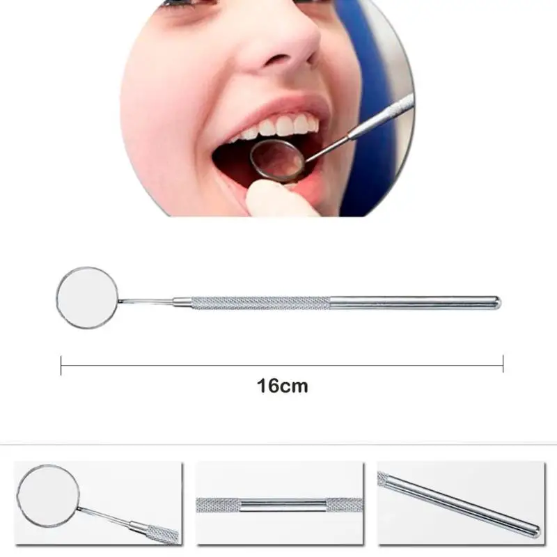 1PC Stainless Steel Dental Mirror Oral Hygiene Tool Mouth Mirror Dentist Instrument Dental Pick Dentist Prepare Tool 1PC Stainless Steel Dental Mirror Oral Hygiene Tool Mouth Mirror Dentist Instrument Dental Pick Dentist Prepare Tool