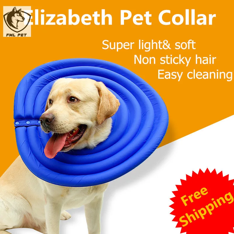 FML Pet Collar Elizabeth Simple Pet Neck Lace For Dogs Cats Prevent