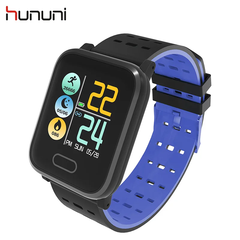 Hununi HI16 спортивный Смарт Браслет фитнес-трекер измеритель сердечного ритма Bluetooth