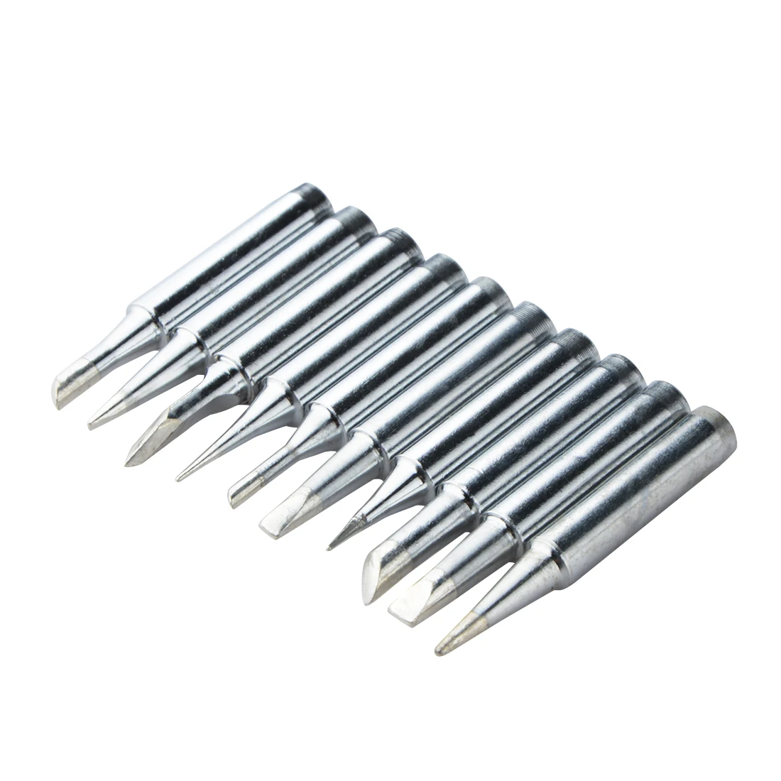 

Promotion 10 Tip Set Tips Soldering Tip Set for Soldering Iron 900-T-I/ BK/ 1.6D/ 2.4D/ 3.0D/ 2C/ 3C/ 4C NEW