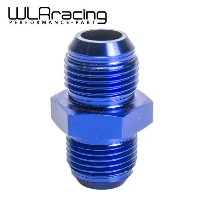 WLR AN8 Male to AN8 Male Aluminium Oil Hose Straight Fitting Hose Adapter Oil Cooler Hose