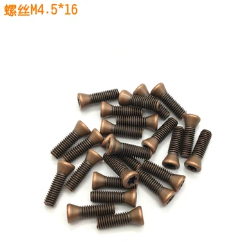 

50 PCS Screws M4.5*12 M4.5*16 M4*8 M4*10 M4*16 CNC Bronze or Black CNC Lathe Tool Spare Torx Screws
