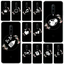 Hot Baby girl black art highlights Soft Silicone Fashion Transparent Case For OnePlus 7 Pro 5G 6 6T 5 5T 3 3T TPU Cover