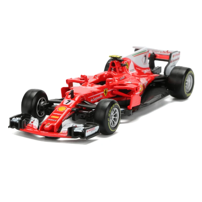 

BBurago Racing Car Model Toy 1:43 F1 Formula Car Toy Simulation SF70H NO.7 Alloy Model Children's Toys