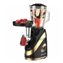 Бытовая электрическая соковыжималка Мясорубка аппарат для измельчения Мясорубка с насадкой для колбасок соевый молочный аппарат Мясорубка Многофункциональный кухонный комбайн 220 В