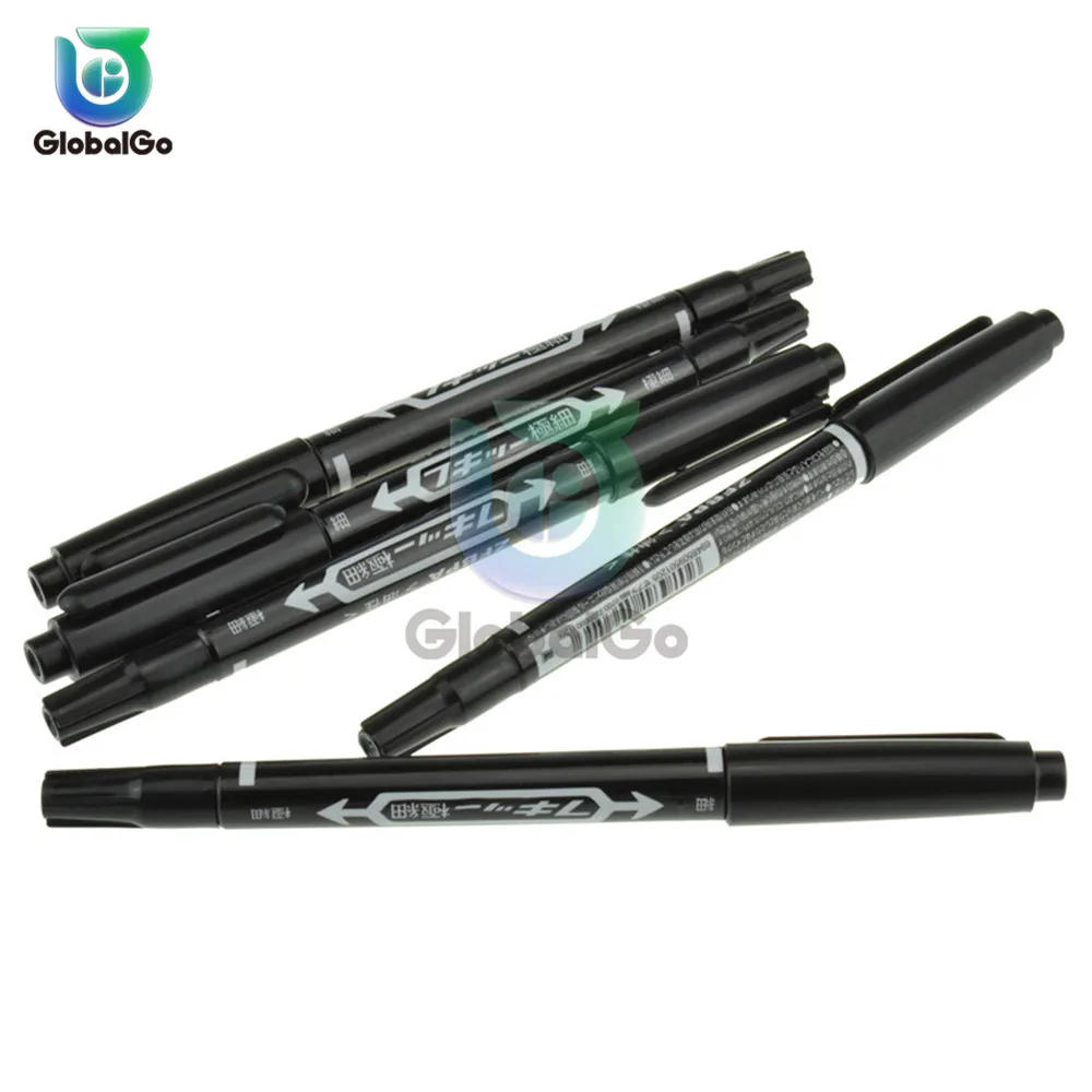 

10pcs/Lot Diy PCB Circuit Repair Tool Electronics CCL Anti-etching Circuit Board Ink Marker Double Pen