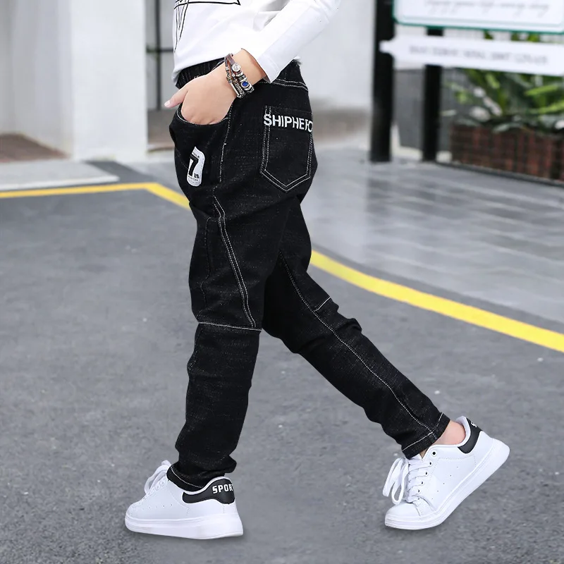 Boys Pants New Jins Top 2019 Boy Kids New Boys Pants Jeans Cotton