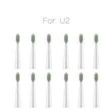 Toothbrush heads Replacement Heads For Lansung U2 Tooth Brush Oral Hygiene lansung U1 upgraded electric toothbrush heads 5