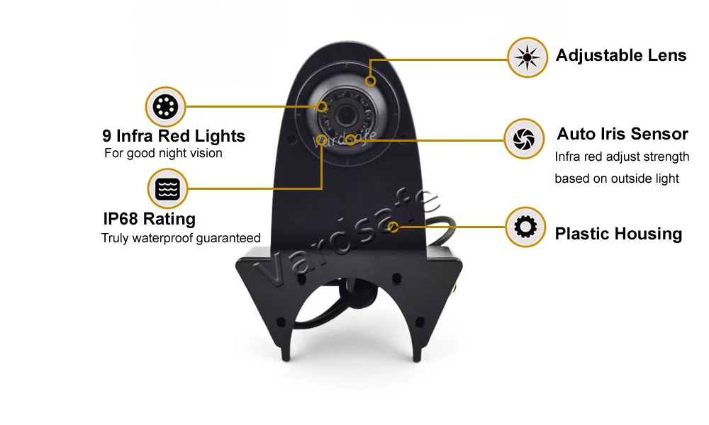 Vardsafe VS807 | Автомобильная камера заднего вида для фургон автобус