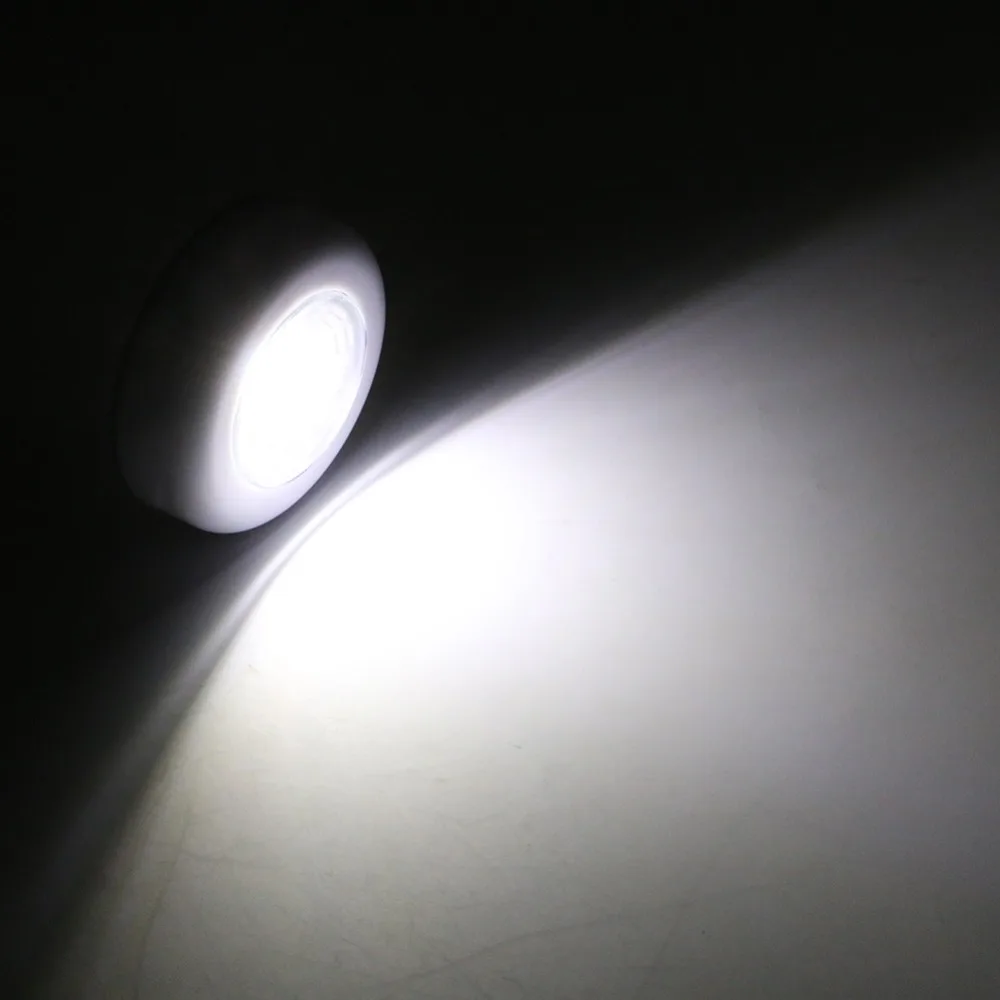 

COB LED Stick Tap Touch Sensor Light Wardrobe Cordless Under Cabinet Lamp Battery Powered Kitchen Cabinet Closet Push Light