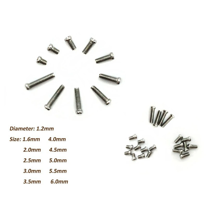 Набор инструментов для ремонта часов из нержавеющей стали 1,2 мм, набор инструментов для ремонта часов 10 размеров