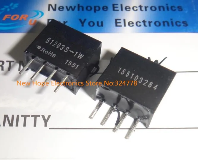 B1203S-1W DC-DC бак Мощность модуль 12V-3 3 V DC изоляции конвертер | Электронные компоненты