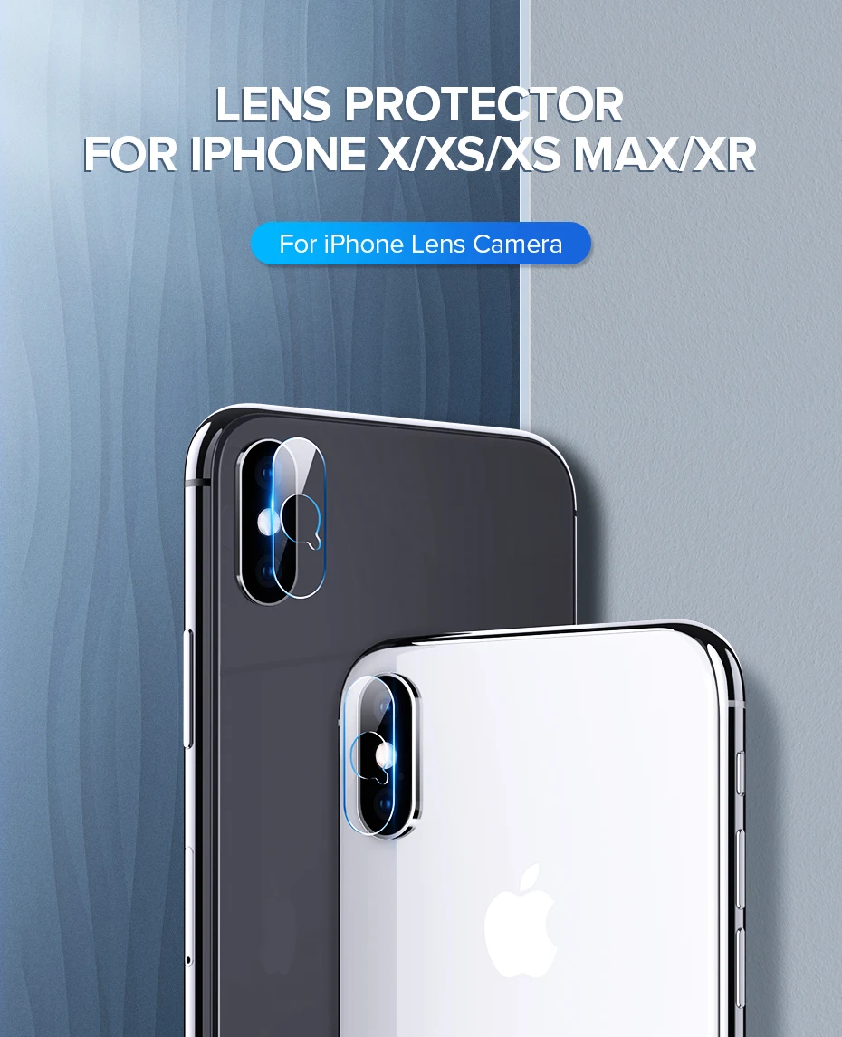 Ugreen стекло для iPhone X Xs Max XR объектив камеры защитное стекло пленка закаленное защита для экрана камеры для iPhone Защита объектива