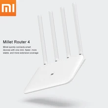 Xiaomi Mi Wi-Fi роутер 4 ретранслятора 2,4G 5GHz 128MB беспроводные роутеры двухъядерный 880MHz приложение управление Xiaomi Mi Band 4