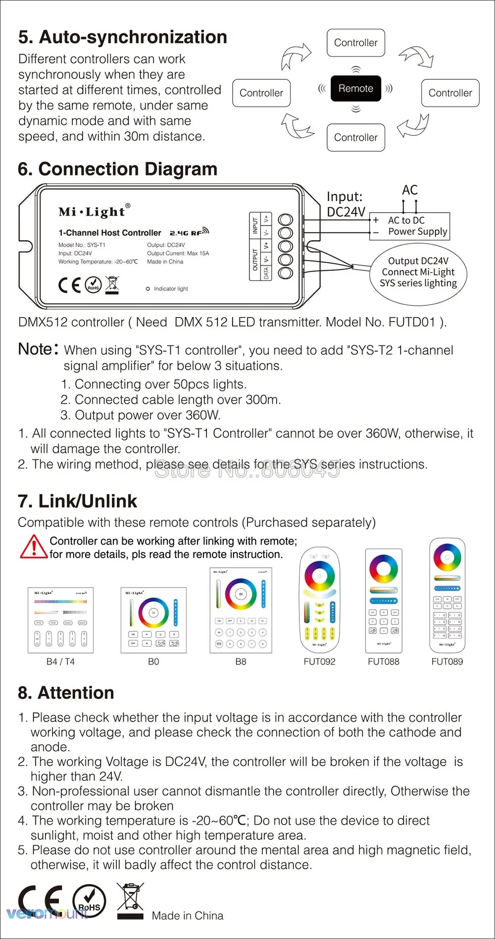 Milight SYS-RD1 5 Вт RGB+ CCT светодиодный подземный свет IP68 Водонепроницаемый вспомогательный светильник DC24V APP/wifi/DMX512 Amazon Голосовое управление