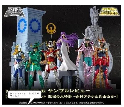 Оригинальная фигурка Bandai D.D. Панорамная сцена saint seiya Золотая мифовая ткань Shiryu Shun