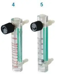 LZQ-4 1-5LPM пластиковый расходомер воздуха(H = 115 мм расходомер кислорода) с регулирующим клапаном для conectrator кислорода, он может регулировать поток