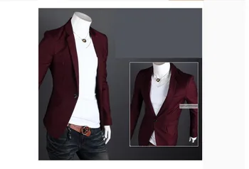 

2018New Arrival Brand Casual Blazer Men Fashion Slim Fit Jacket Suits Masculine Blazer Coat Button Suit Men Formal Suit Jacktl