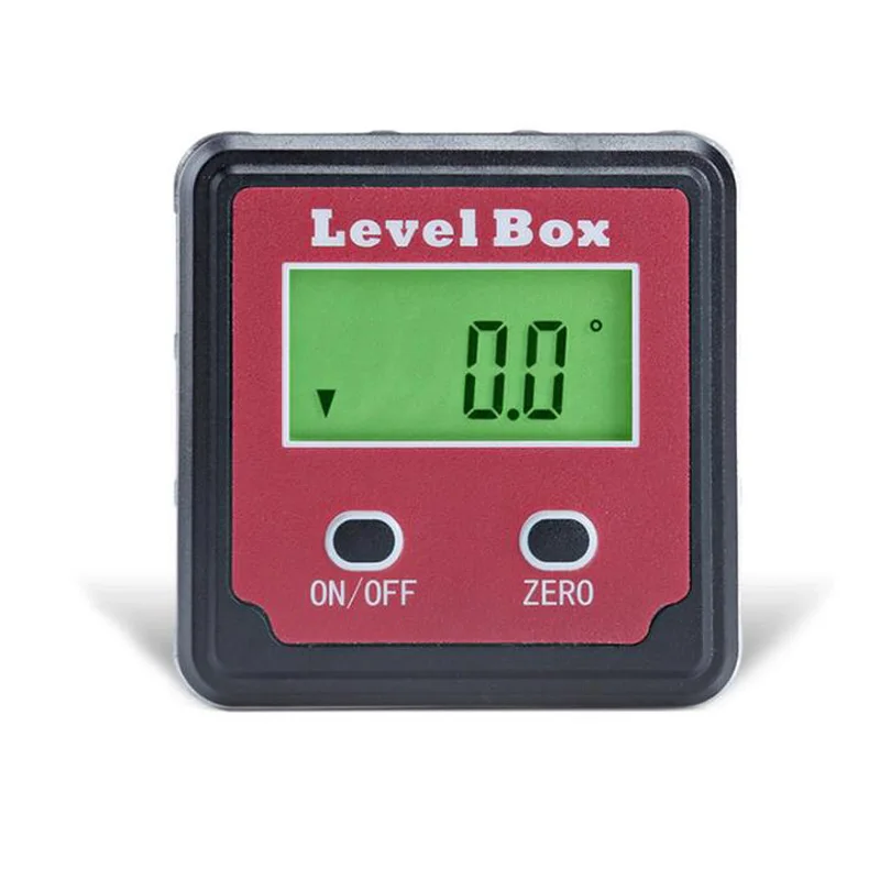 

Digital inclinometer tilt box protractor electronic digital angle measuring instrument magnetic protractor inclinometer