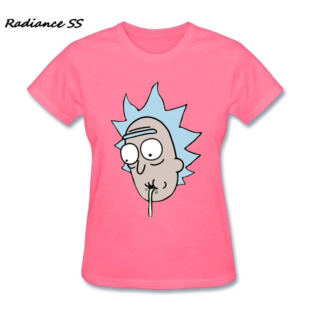 

Womens Retro t shirts Rick and Morty Luxury T Shirt Cartoon Summer Short Sleeve Women t shirts
