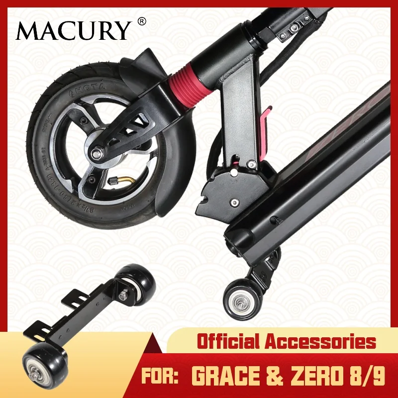 Front Trolley Wheel for Grace 8 9 Zero 8 9 Electric Scooter to Roll Scooter When you are walking