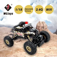 18428-A 1/18 2,4 ГГц 4WD RC машина с ракетной установкой с 0.3MP Wifi FPV камера внедорожный гусеничный в режиме реального времени для детей игрушка подарок