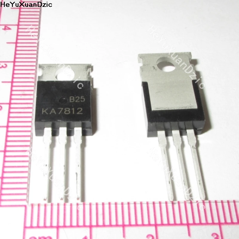 10 шт./лот KA7812ETU KA7812 7812 IC REG линейный 12V 1A TO220-3 трехклеммный регулятор новый