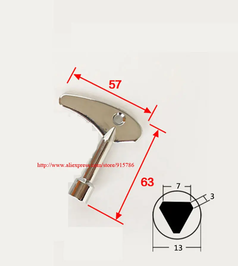Новая версия Лифт треугольный ключ/поезд дверь треугольный замок/Универсальный треугольный ключ/лифт аксессуары