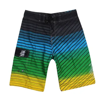 

Men's Fashion Casual Printing Patchwork Beach Swimming Loose Pants
