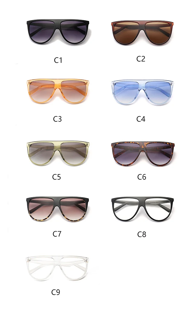 Модные плоские солнечные очки, пластиковые великолепные черные розовые очки, большие женские солнцезащитные очки, UV400, дизайнерские оттенки, роскошный бренд Lentes