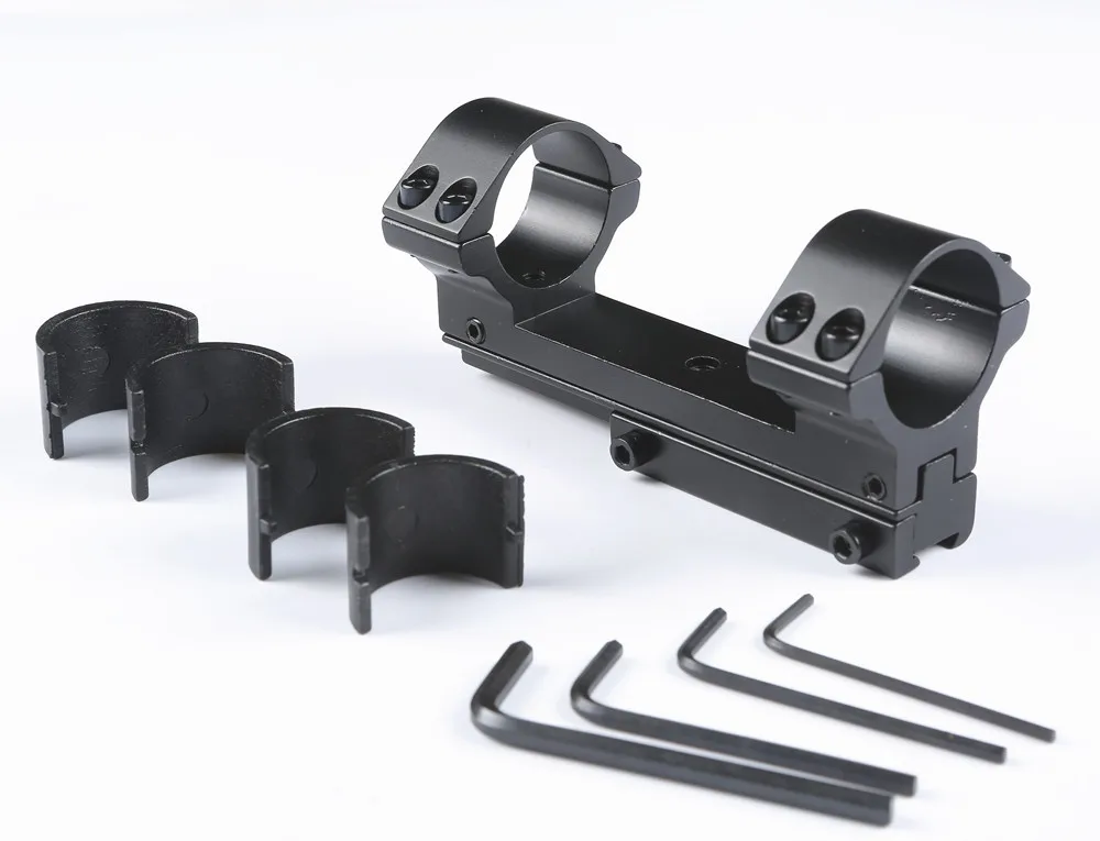 1pc 30mm 25.4mm High Profile Dovetail Rings Elevation and Windage
