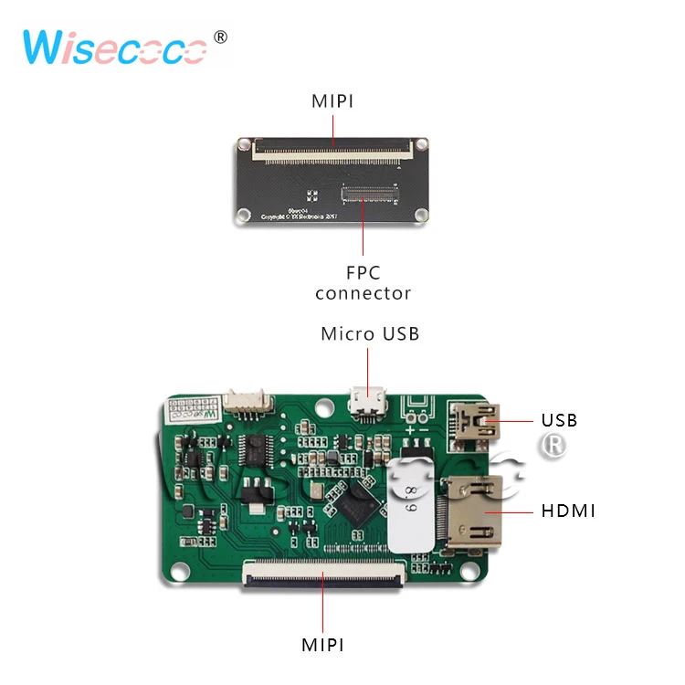  5.5 inch resolution 1440 * 2560 2K LCD display LS055R1SX04 50PIN 2USB HDMI new control driver board