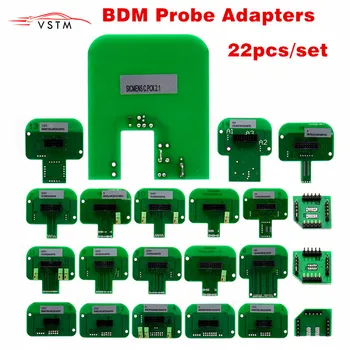 

22pcs BDM Probe Adapters ECU For KESS KTAG BDMFrame Full Sets ECU Programmer