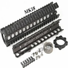 Тактический M4 поплавок MK18RIS 7 9 12 дюймов из алюминия с бесплатным