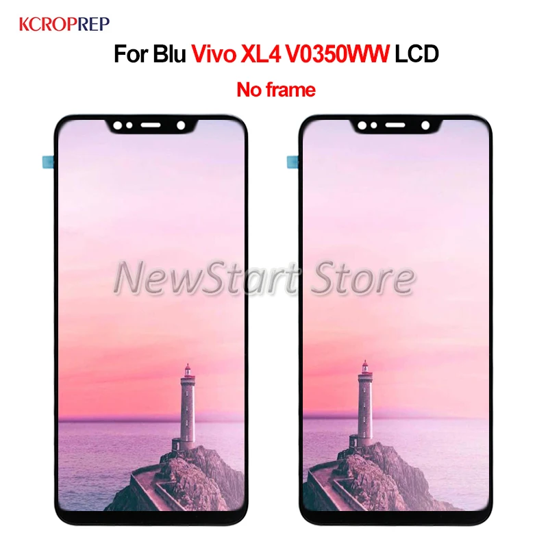 

For Blu Vivo XL4 XL 4 V0350WW LCD Display Touch Screen Digitizer Assembly Replacement 100% Tested 6.2" For Blu Vivo XL 4 lcd