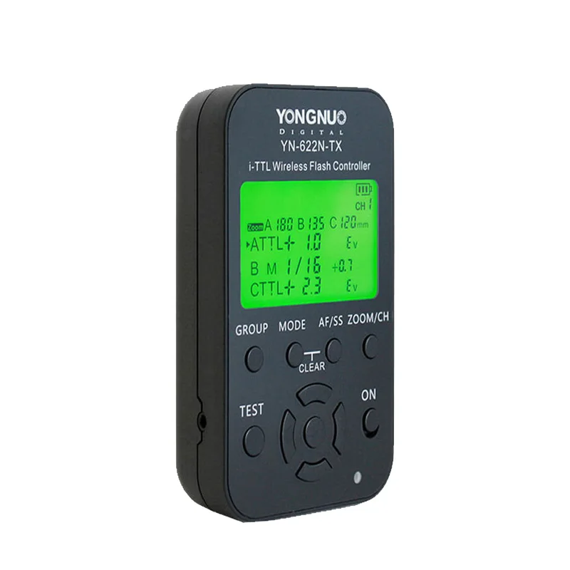 YONGNUO YN622N-TX ttl беспроводной главный контроллер вспышки передатчик+ 2 шт. YN622N II YN-622 ttl беспроводной триггер вспышки для Nikon