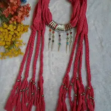 Модные шарф с ожерельем женские шарфы шали новые шарфы Хлопок пашмины scarvf180 модный шарф