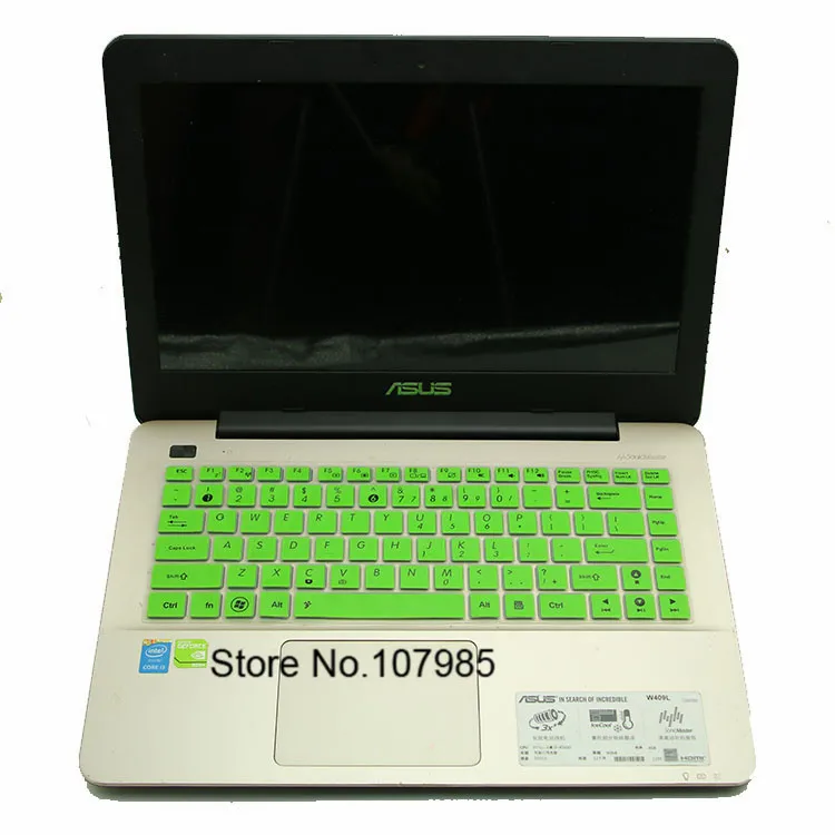 Силиконовый чехол для клавиатуры ноутбука Asus A43 A45 A45V A46E A46C X42J K42e X35 X32 N46 U44 U44SG X43B