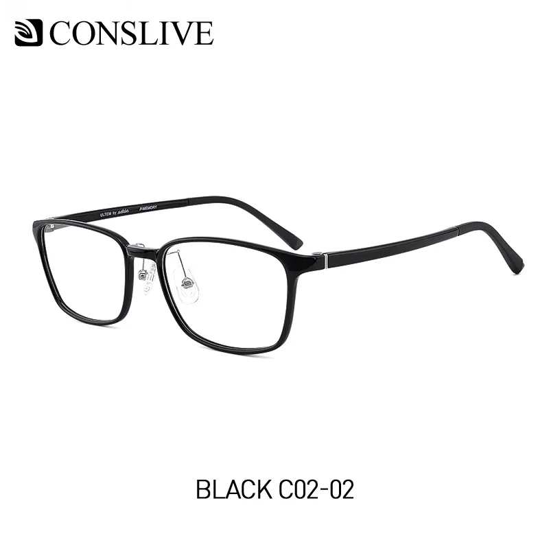 Мужские Оптические очки оправа для зрения близорукость, TR90 многофокальные очки для женщин, прогрессивные оправы для очков 5018 - Цвет оправы: C02-02 Frame ONLY