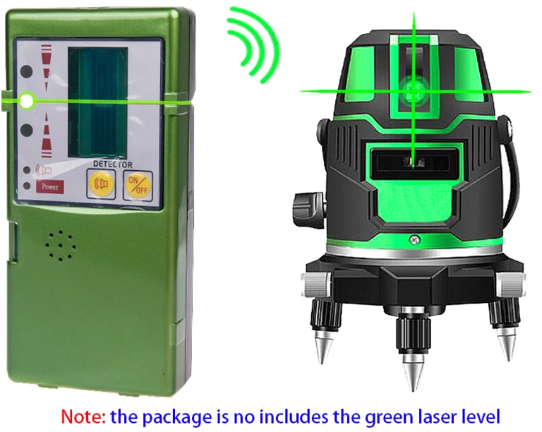 Outdoor Laser Level Detector Laser Ream Receiver with Clamp suitable