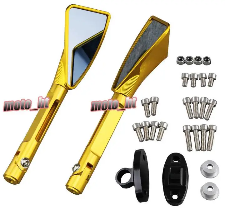 CNC Rearview Side Mirror for Honda CBR1000RR /CBR600RR F5 CBR929RR /CBR954RR & for Kawasaki Ninja ZX6R ZX10R Motorbike parts Accessories For CBR 1000 RR /CBR 600 RR F5 CBR 929 RR /CBR 954 RR/ ZX6R ZX10R