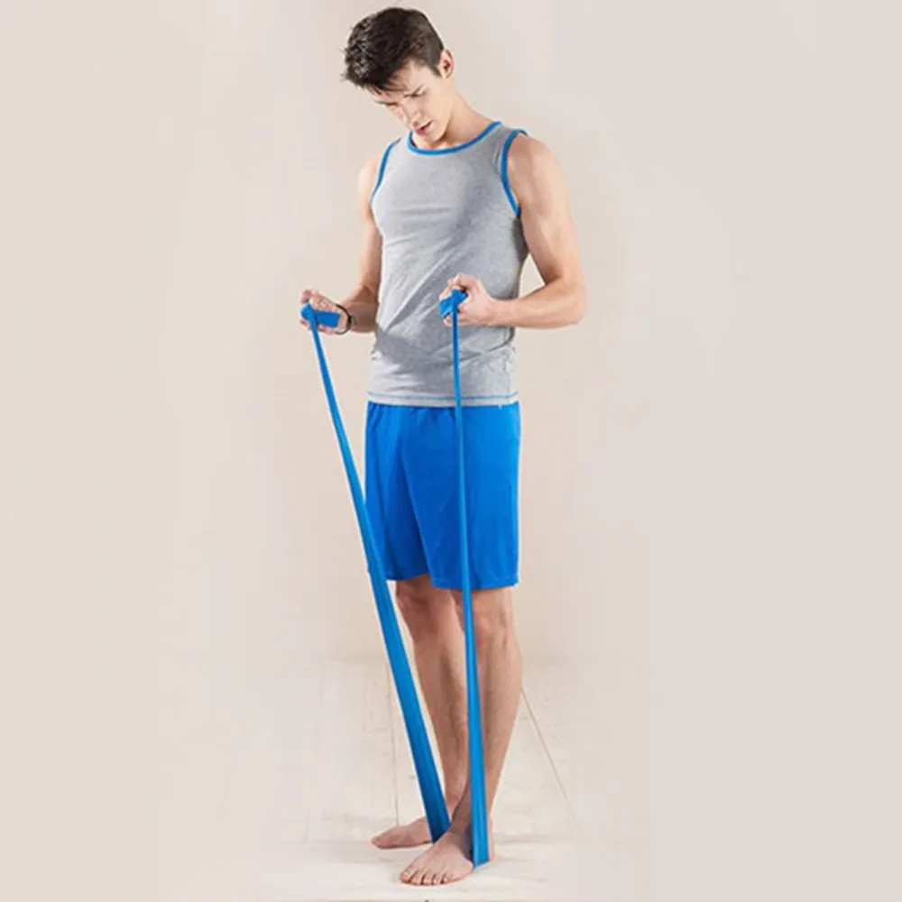 1,2 м Эластичный Йога Пилатес резиновый стрейч Упражнение полоса руки назад для тренировки ног фитнеса все толщина 0,35 мм такое же