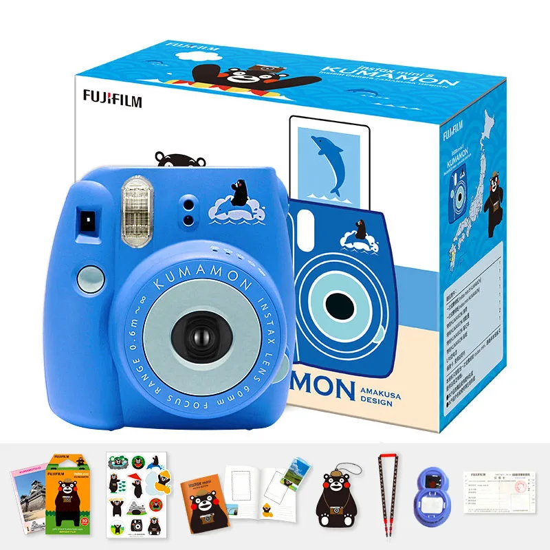 blue camera+lens