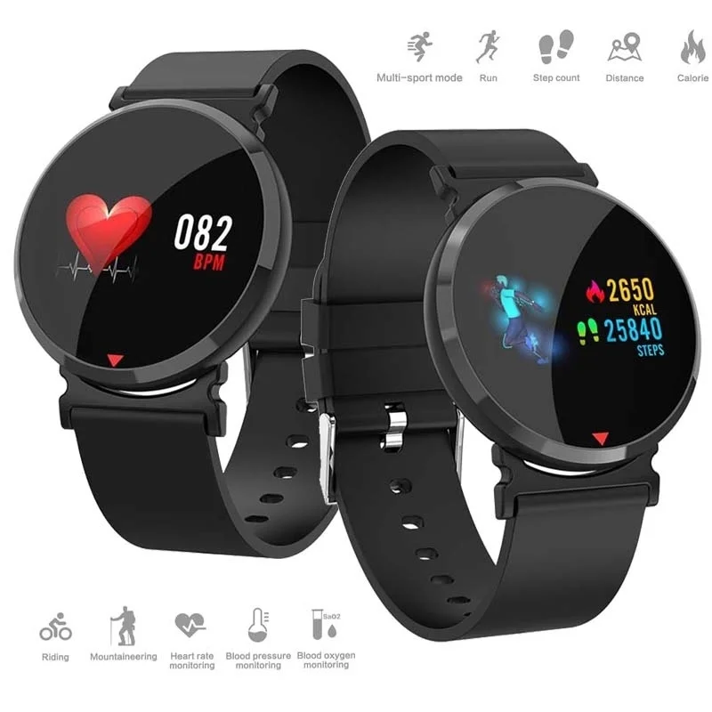 

Smart Watch Colorful Screen Sport Fitness Bracelet Camera Controller Smart Wristband Ip68 Waterproof for Android IOS Men Women