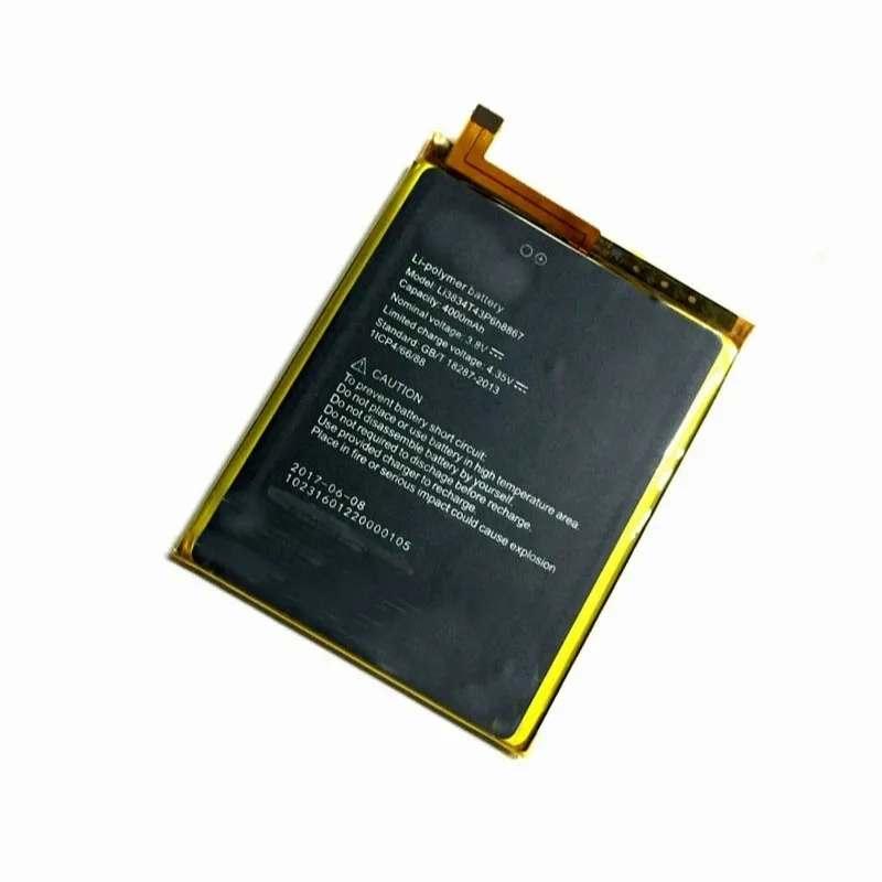 

Battery Li3834T43P6H8867 4000mAh Battery Replacement for UMI Super Phone