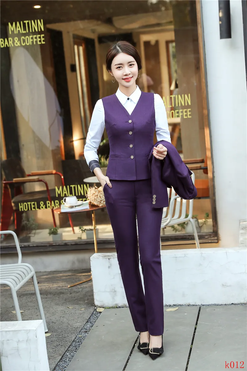 Purple vest and skirt set Clearance